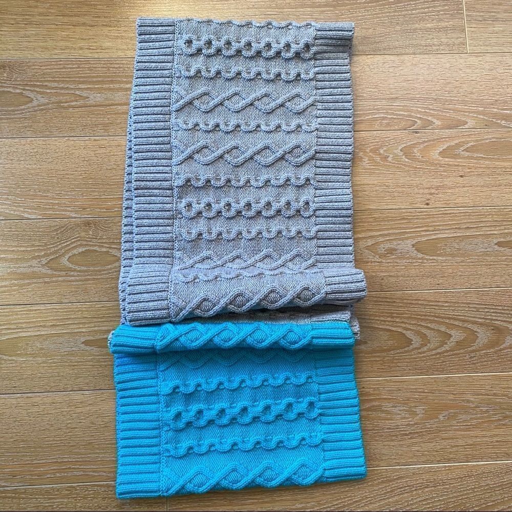 Ivivva Two Tone Chunky Knit Infinity Scarf - Picture 2 of 7